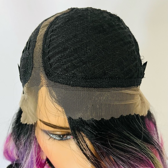 Gorgeous 24” Berry Crumble Color Lace Front Wig for Daily Wear/Events - Picture 3 of 12